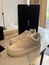 Image of DKNY Women’s Trainers UK Size 5 WHITE