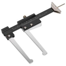 Image of Sealey Brake Disc Caliper 0-56mm with Tyre Tread Depth Gauge