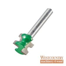 Image of Trend C068X1/4TC CraftPro Staff Bead Router Cutter 2.8mm Radius x 12.7mm Cut x 1