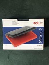 Image of NEW COLOP Micro 2 Stamp Pad Red MICRO2RD