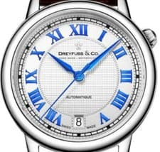 Image of Mens Dreyfuss Co 1925 Automatic Watch DGS00148/01 (Swiss Hand made) RRP £750