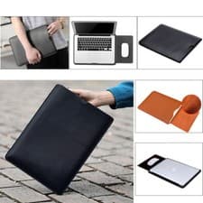 Image of Slim Sleeve Leather Laptop Bag Case Fit Apple iPad Macbook Pro Air 13 14 15 16''