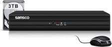 Image of 8-Channel Hybrid CCTV DVR with 3TB HDD, Local Storage, 5-in-1 Compatibility