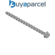 Image of ForgeFix 10LGB6100 Lightning Bolt Hex/Flange Head M6 x 100mm Bag 10 FORLGB6100M