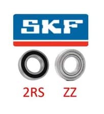 Image of 6000-6012 SKF BALL BEARING RUBBER OR METAL SEALS (2RS/2ZZ) SELECT YOUR SIZE