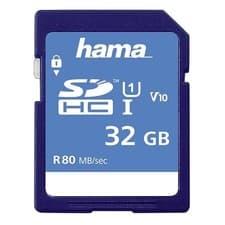 Image of Hama SDHC | 32GB UHS-I Class1 | Super Fast Memory Card | C10 - (533x / 80Mb/s)