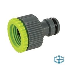 Image of SILVERLINE TAP CONNECTOR SUITABLE FOR 1/2" AND 3/4" BSP THREADED TAPS, 456968