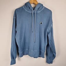 Image of Carhartt blue hoodie size S Small New