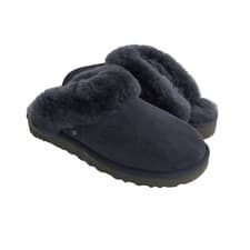 Image of UGG CLASSIC SLIPPER II EVE BLUE SHEARLING SLIP ON SLIPPERS US 9 / EU 40 / UK 7