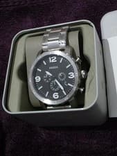 Image of BNIB UNWORN FOSSIL NATE Stainless steel CHRONOGRAPH MENS WATCH