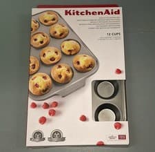 Image of KitchenAid Bakeware 12 Cup Muffin Pan Tray CC00624-001 Original Genuine New