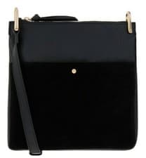 Image of Accessorize Alessie Zip Leather Messenger