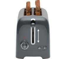 Image of TieDex UK DUALIT Lite 26204 2-Slice Toaster - Grey