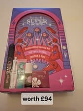 Image of Benefit SUPER SCORE Gift Set, 2025 (5pc Set In Benefit Design Tin) (BNIB)