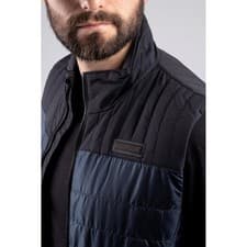 Image of Caterpillar Squall Vest Body Warmer DARK MARINE Quilted insulated for warmth a