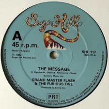 Image of Grandmaster Flash & The Furious Five - The Message (12") (G++/NM)