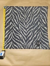 Image of Stone Blue Chasper Pillow Cover 22×22 (Zebra Pattern)