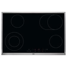 Image of AEG 77cm Ceramic Hob - Black - HK834060XB #LF124629