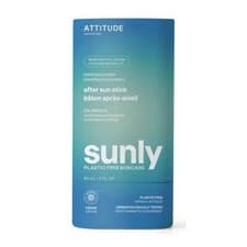 Image of After Sun Stick SPF 30 Sunly Plastic Free Mint And Cucumber 2 Oz By Attitude