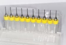 Image of 10pcs/set Tungsten Steel Carbide PCB CNC Micro Drill Bits Milling Various Sizes