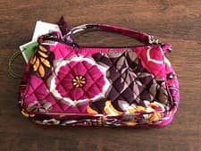 Image of Vera Bradley CARNABY AMY PURSE Retired Adjustable Crossbody Long/Short Strap NWT