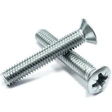 Image of Pozi Raised Machine Screw Zinc M5 x 35mm & M6 x 50mm Boxes of 1,000 & 10,000