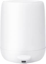 Image of Sono Soft Close Pedal Bin - White Plastic Waste & Cosmetic Bin