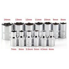 Image of High Torque Design Hex Keys Socket Wrench Metric Double End Hexagons Sleeve