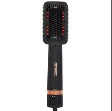Image of Amika Double Agent 2-in-1 Blow Dryer Straightening Brush - Black
