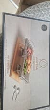 Image of Hot Stone Grill, Gourmet Tabletop Food Grill, Stone Grill For Steak Seafood