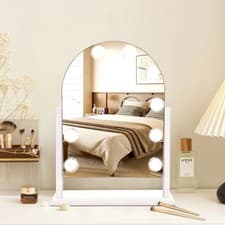 Image of Hollywood Style Arch Vanity Makeup Mirror 30x40cm Dressing Table Mirror Gift