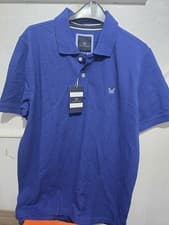 Image of Crew Clothing men's classic pique polo shirt - M