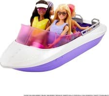 Image of Barbie Mermaid Power Boat Playset with 2 Dolls (HHG60)