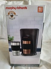Image of Morphy Richards Coffee On The Go 2 Mug Edition Filter Coffee Machine 162743 BNIB