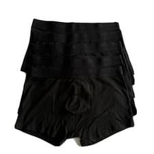 Image of Jack & Jones Men's Jactone in Tone Trunks 5 Pack Black Large
