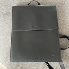 Image of Paul Smith Womens Concertina Leather Backpack