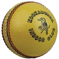 Image of Kookaburra Indoor Club Cricket Ball (Yellow)