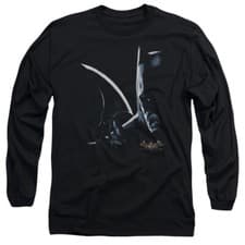 Image of Batman Arkham Asylum "Arkham Batman" Pullover Hoodie, Sweatshirt, Long Sleeve