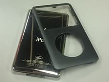 Image of New iPod 6th 7th Gen Classic Charcoal Front Faceplate 120GB Back Cover Housing