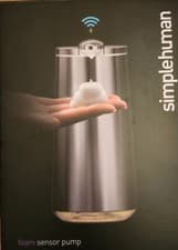 Image of Simplehuman Stainless Steel 295ml Foam Sensor Pump Soap Dispenser