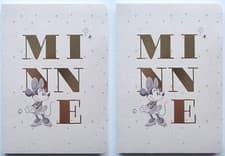 Image of Two x Minnie Mouse A5 Notebook-Disney - New & Unused