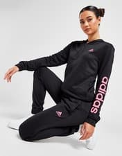 Image of Adidas Women's Tracksuit Linear Black Size XS