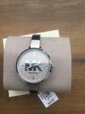 Image of New Michael Kors Women's Charley 38mm Quartz Silver Watch