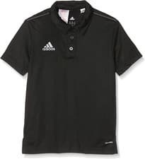 Image of Adidas Polo Shirt Boys Youths Black Climalite S22381 Brand New 100% Genuine
