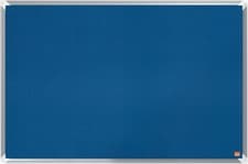 Image of Nobo Felt Notice Board, 900 x 600 mm, Aluminium Trim, Corner Wall Mounting