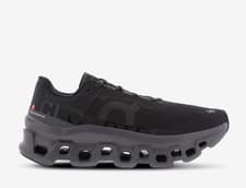 Image of On Running Cloudmonster Running Shoes Black
