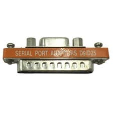 Image of DB9 Female to DB25 Male Serial Port Cable Adapter Gender Changer A2N98733