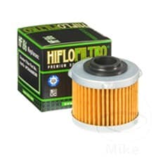 Image of HiFlo Oil Filter HF186 For Aprilia Scarabeo 125 i.e. Light 09-12