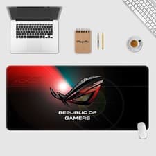 Image of ROG Gaming Mouse Pad 47. Republic Of Gamers Desk Mat for PC Gamers Large Size