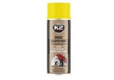 Image of K2 BRAKE CALIPER PAINT YELLOW HIGH GLOSS 260°C Resistant Spray Lacquer - 400 mL